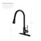 Kibi Single Handle Pull Down Kitchen Faucet With Touch Sensor F102MB-S - alternate 8
